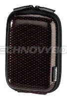 Сумка для фотокамер Hama Hardcase Glossy 40G черный (00023154)