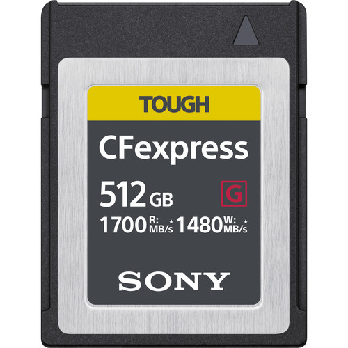 Карта памяти Sony CEB-G 512 GB CFexpress Type B