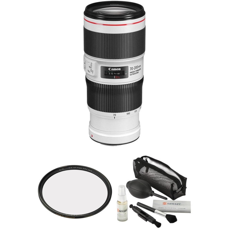 Объектив Canon EF 70-200mm f/4L IS II USM купить в Москве в
