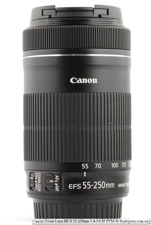 Объектив Canon EF-S 55-250mm f/4-5.6 IS STM купить в Москве в