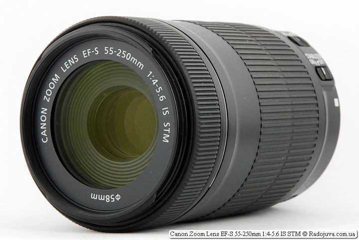 Объектив Canon EF-S 55-250mm f/4-5.6 IS STM купить в Москве в