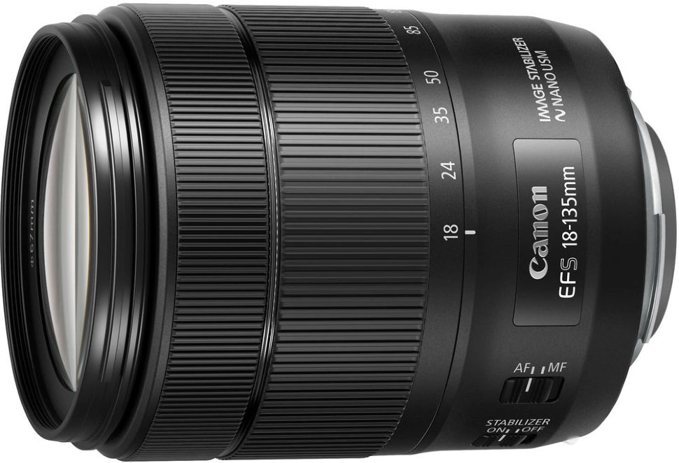 Объектив Canon EF-S 18-135 f/3-5-5.6 IS USM NANO купить в Москве в