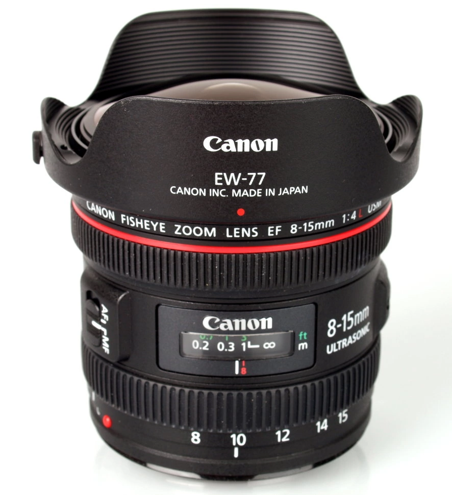 Объектив Canon EF 8-15mm f/4.0L Fisheye USM купить в Москве в