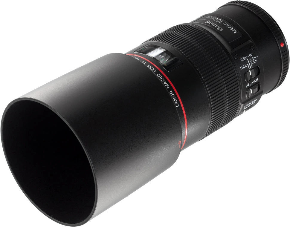 Объектив Canon EF 100 mm F/2.8L Macro IS USM купить в Москве в