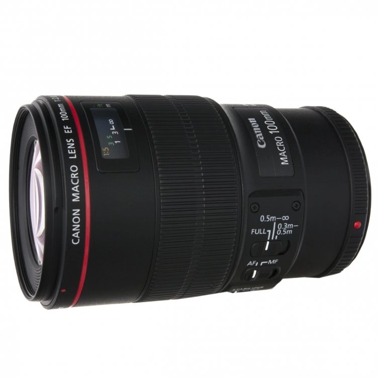 Объектив Canon EF 100 mm F/2.8L Macro IS USM купить в Москве