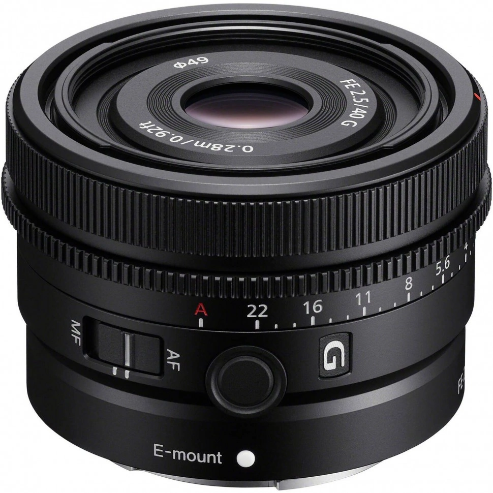 Объектив Sony 40mm f/2.5 G (SEL40F25G) купить в Москве в интернет