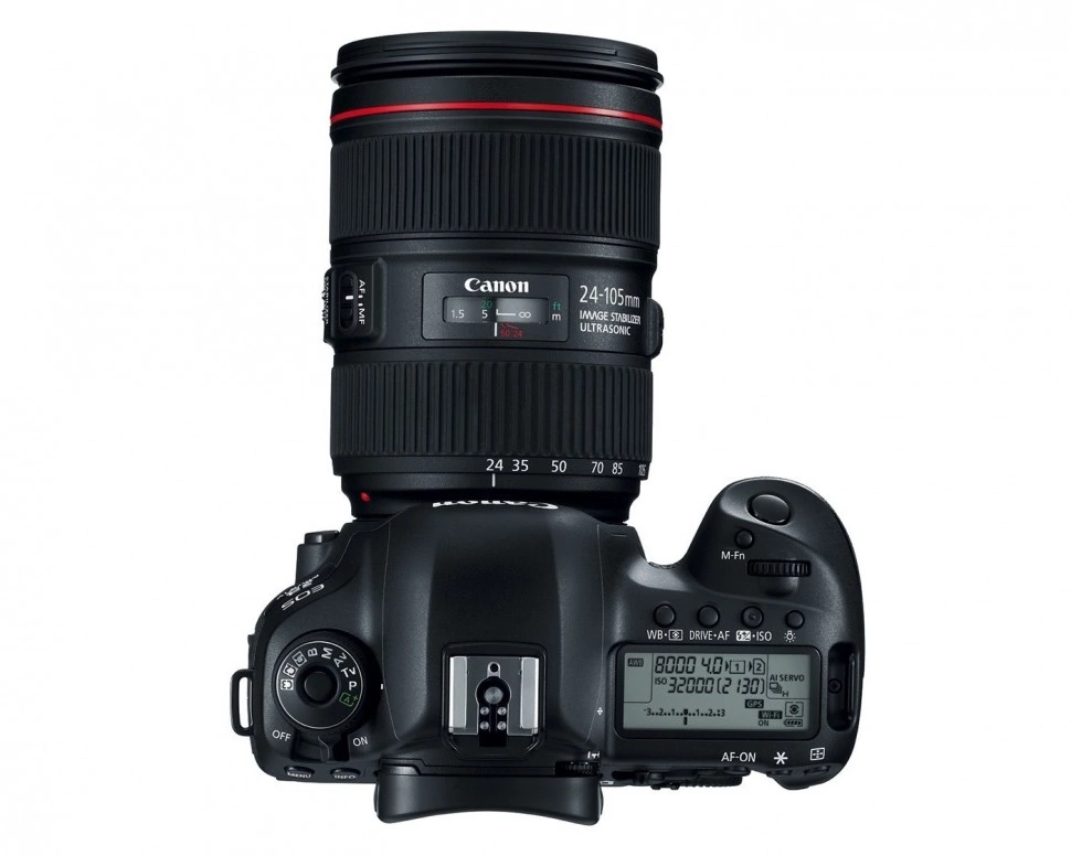 Фотоаппарат зеркальный Canon EOS 5D Mark IV Kit EF 24-105mm 1:4 L