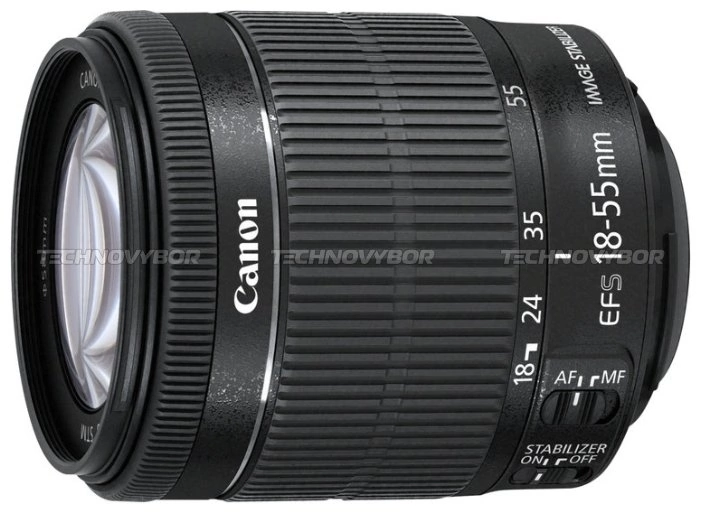 Объектив Canon EF-S 18-55mm f/3.5-5.6 IS STM купить в Москве в