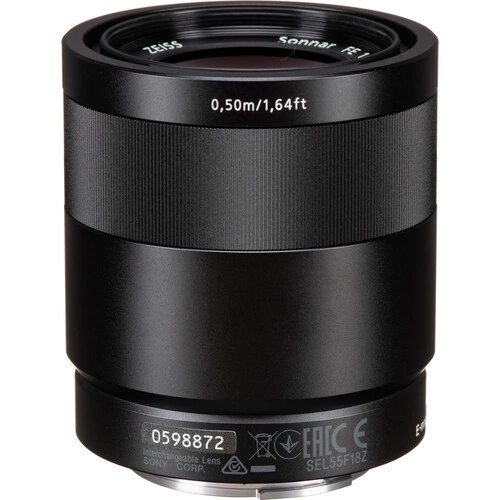 Объектив Sony Carl Zeiss Sonnar T* 55mm f/1.8 ZA (SEL-55F18Z