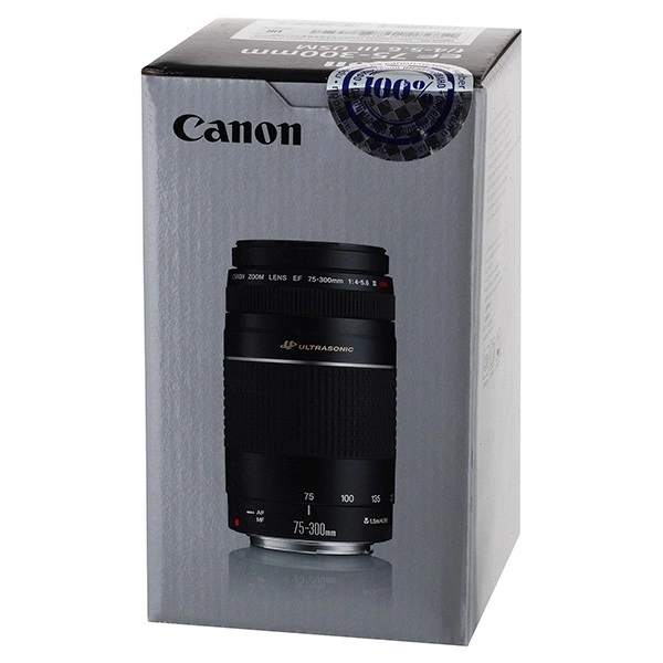 Объектив Canon EF 75-300mm f/4-5.6 III купить в Москве в интернет