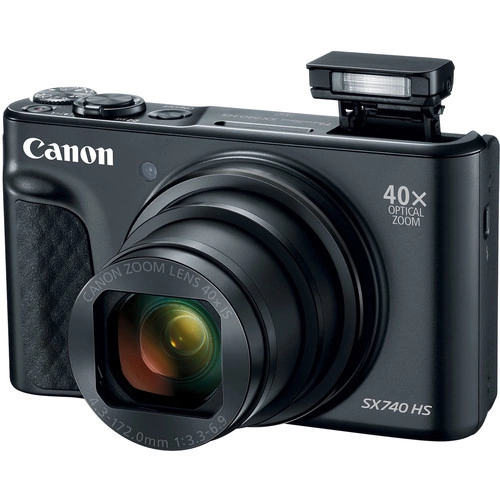 Фотоаппарат цифровой Canon PowerShot SX740 HS, черный купить в