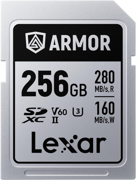 Карта памяти Lexar SDXC 256GB Professional Silver Pro UHS-II U3 V60 280/160 MB/s