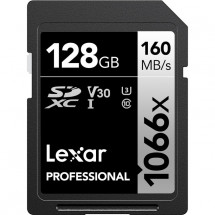 Карта памяти Lexar SDXC 128GB Professional 1066x U3 V30 160Mb/s в Москве