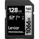 Карта памяти Lexar SDXC 128GB Professional 1066x U3 V30 160Mb/s