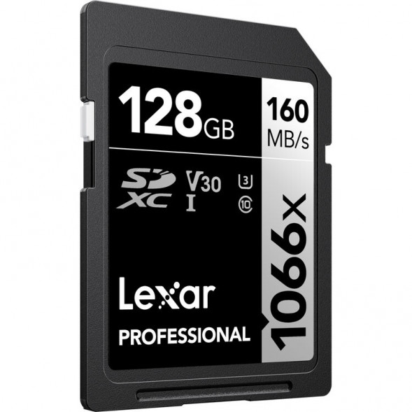 Карта памяти Lexar SDXC 128GB Professional 1066x U3 V30 160Mb/s
