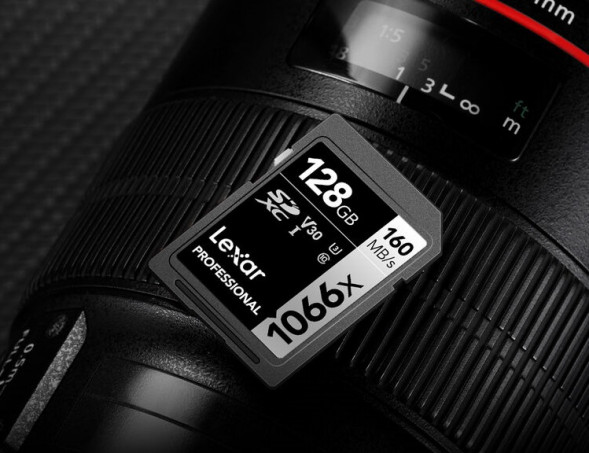 Карта памяти Lexar SDXC 128GB Professional 1066x U3 V30 160Mb/s
