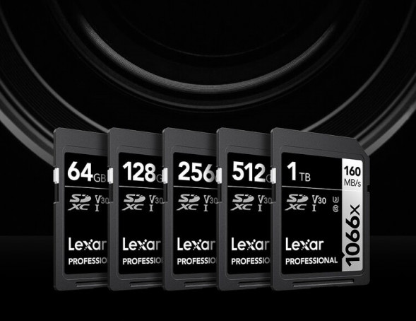 Карта памяти Lexar SDXC 128GB Professional 1066x U3 V30 160Mb/s