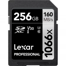Карта памяти Lexar SDXC 256GB Professional 1066x U3 V30 160Mb/s в Москве
