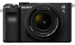 Фотоаппарат беззеркальный Sony Alpha ILCE-7CL Kit 28-60, черный в Москве