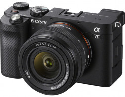 Фотоаппарат беззеркальный Sony Alpha ILCE-7CL Kit 28-60, черный в Москве