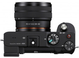 Фотоаппарат беззеркальный Sony Alpha ILCE-7CL Kit 28-60, черный в Москве