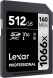 Карта памяти Lexar SDXC 512GB Professional 1066x U3 V30 160Mb/s