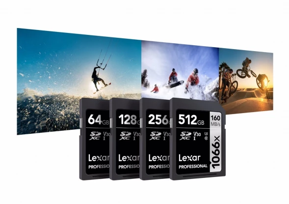 Карта памяти Lexar SDXC 512GB Professional 1066x U3 V30 160Mb/s