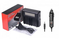 Двойное зарядное у-во BC-Q2 с инфо индикатором для PANASONIC VBG6/VBD78/VBD98 в Москве