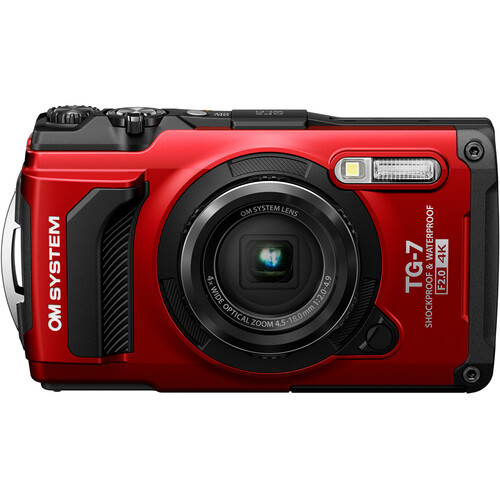 Фотоаппарат цифровой OM Digital TG-7 Red — 
