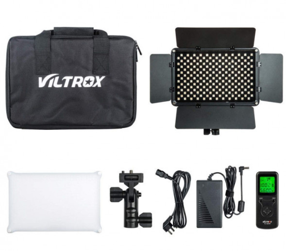 Светодиодная панель Viltrox VL-S192T (3200K-5500K) Сетевой адаптер + Пульт