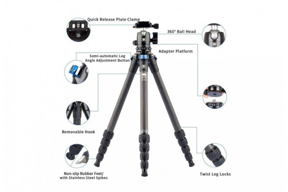 Штатив Sirui AM-225+B-00K-CN