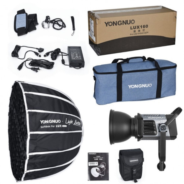 Светодиодный осветитель Yongnuo LUX 160 Kit (3200k-5600k)