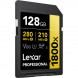 Карта памяти Lexar SDXC 128GB Professional Gold 1800x UHS-II 280/210 MB/s