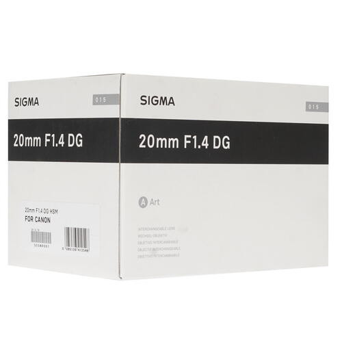 Объектив Sigma 20mm f/1.4 DG HSM Art Canon EF