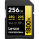 Карта памяти Lexar SDXC 256GB Professional Gold 1800x UHS-II 280/205 MB/s