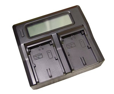 Двойное зарядное у-во с инфо индикатором Для CANON LP-E6 + usb Charger