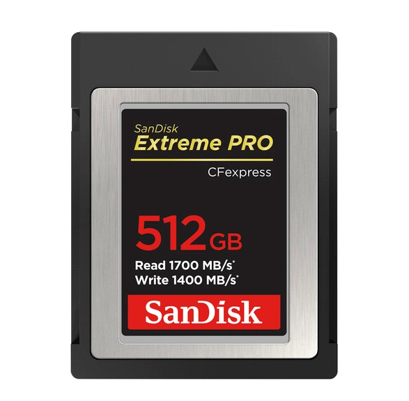 Карта памяти Sandisk Extreme Pro CFExpress Type B 512Gb 1700/1400 Mb/s (SDCFE-512G-GN4NN)