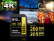 Карта памяти Lexar SDXC 512GB Professional Gold 1800x UHS-II 280/205 MB/s