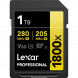 Карта памяти Lexar SDXC 1TB Professional Gold 1800x UHS-II 280/205 MB/s