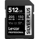 Карта памяти Lexar SDXC 512GB Professional Silver Plus V30 U3 205/150Mb/s (LSDSIPL512G-BNNNG)