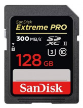 Карта памяти SanDisk Extreme PRO 128GB SDXC UHS-II 300MB/s в Москве