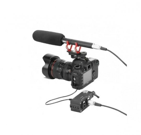 Универсальный двухканальный аудио микшер Boya BY-MA2