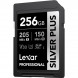 Карта памяти Lexar SDXC 256GB Professional Silver Plus V30 U3 205/150MB/s (LSDSIPL256G-BNNNG)