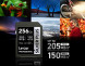Карта памяти Lexar SDXC 256GB Professional Silver Plus V30 U3 205/150MB/s (LSDSIPL256G-BNNNG)