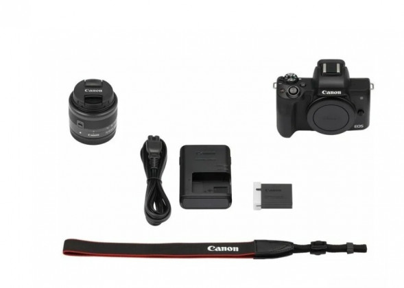 Фотоаппарат беззеркальный Canon EOS M50 Kit 15-45 IS STM