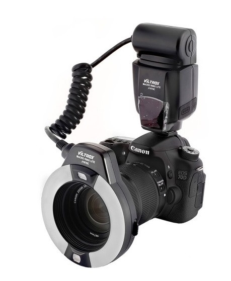 Фотовспышка Viltrox JY670C Macro Ring Llite для Canon