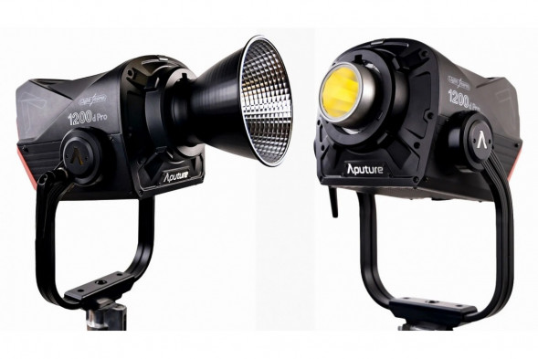 Студийный свет Aputure Light Storm LS 1200d Pro Bi-Color Led Light V-Mount