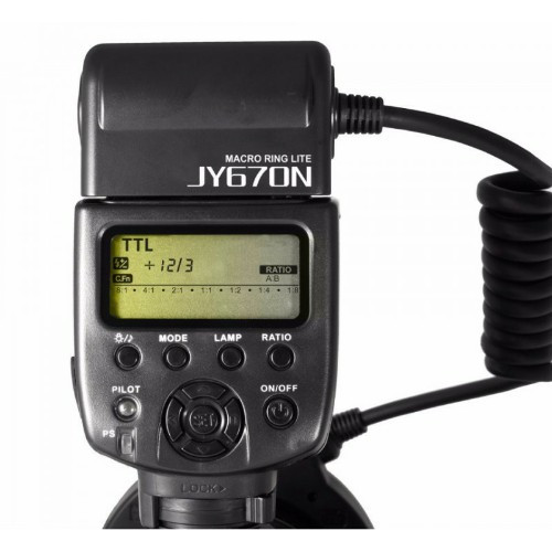 Фотовспышка Viltrox JY670N Macro Ring Llite для Nikon