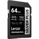 Карта памяти Lexar SDXC 64GB Professional Silver Plus V30 U3 205/100Mb/s [LSDSIPL064G-BNNNG]