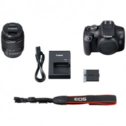Фотоаппарат зеркальный Canon EOS 2000D Kit EF-S 18-55mm f/3.5-5.6 IS II в Москве
